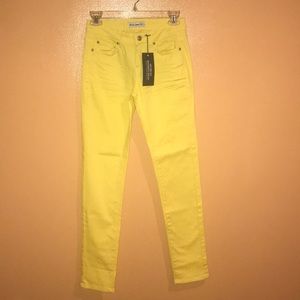 Canary Yellow Skinny Jeans